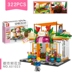 đèn led nháy trang trí Tương thích với Legao City Mini Street View Time KTV Restaurant Hotel Store Store Children Children Lắp ráp Khối xây dựng Chế độ xem phố - Thiết bị sân khấu đèn pha chiếu sáng Thiết bị sân khấu