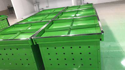 Supermarket Vegetable Fruit Shelving Fruit Shelving Water Fruit Shop Shelves Two-floor Fruit Rack Fruit And Vegetable Shelves Triple Vegetable Shelving