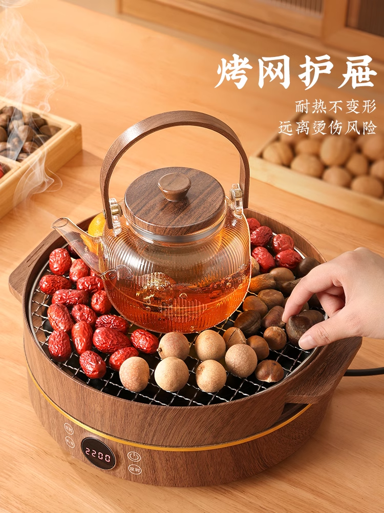 Baoxuan Tea-Making Set with Stove, 2026 Winter New Model, Household Indoor Winter Heating Electric Ceramic Stove with Teapot