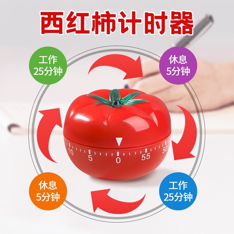 Timer Learning Children Special Students Disciplined Countdown Kitchen Mechanical Alarm Clock Timer Time Manager-Taobao