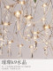 French-Style David Neto Living Room Designer Light Luxury Main Lamp Art Firefly Dining Room Bedroom Crystal Chandelier
