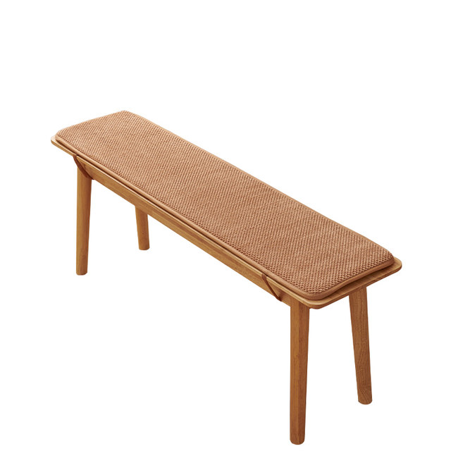 Customized corduroy sponge bench cushion ໄມ້ແຂງ non-slip canteen bench seat cushion restaurant long bench cushion sofa cushion