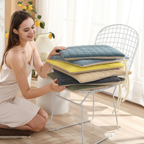 Corduroy thickened removable seat cushion square stool cushion home dining chair cushion sedentary office students