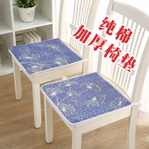 Fabric sponge thickened chair cushion cushion non-slip wooden sofa cushion dining chair boss chair office chair cushion four seasons