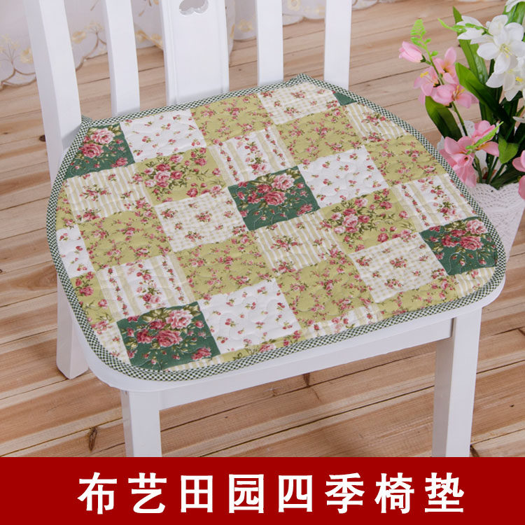 Four seasons chair cushion cloth cushion cushion chair cushion dining chair non-slip dining table and chair cushion dining chair cushion office thin