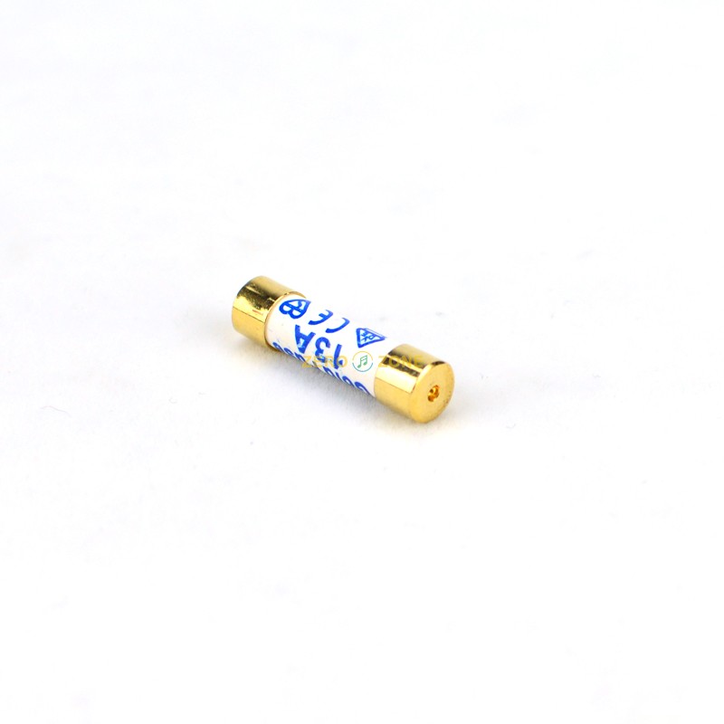 Zheluo-hifi fever slow melting silver alloy fuse tube British regulation British regulation 6X25 13A audio fuse