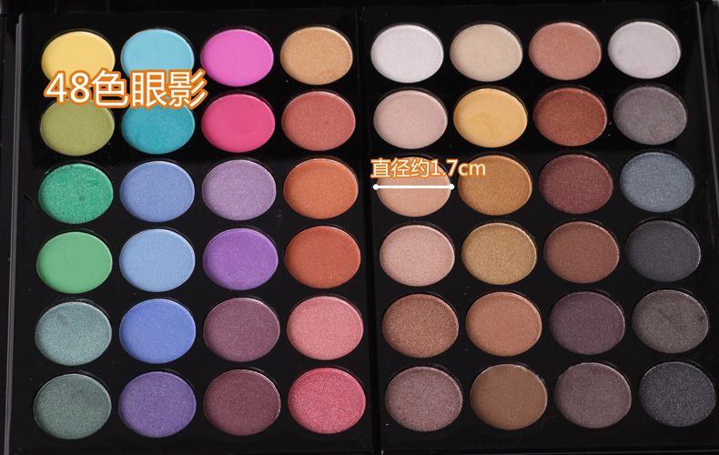 Su Liya trang điểm hộp phấn trang điểm khay 78 bộ trang điểm đầy đủ set phấn mắt làm đẹp trang điểm ngọc trai - Bộ trang điểm chì kẻ chân mày