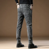 Элитные летние трендовые тонкие джинсы, штаны для отдыха, в американском стиле, свободный прямой крой