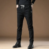 Элитные летние трендовые тонкие джинсы, штаны для отдыха, в американском стиле, свободный прямой крой