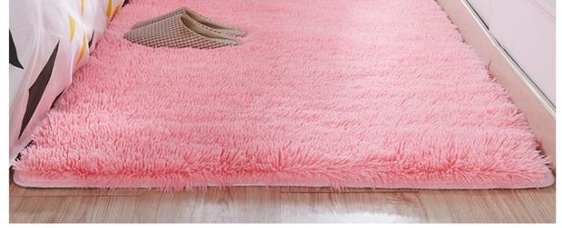 thảm cửa hàng sang trọng cho beanbag đỏ phòng mat phòng khách phòng ngủ ký túc xá đầu giường mat subnet của phụ nữ - Thảm thảm phòng ngủ