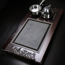 Qin Yi Ebony Wood Wood Wood tea tray four-in-one tea table induction cooker kung fu tea set special offer