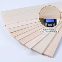 Balsa gỗ ánh sáng bảng máy bay ván mảnh vật liệu ánh sáng tấm gỗ vật liệu cát bảng tự làm thủ công 3 * 1 - Mô hình máy bay / Xe & mô hình tàu / Người lính mô hình / Drone mô hình máy bay chiến đấu