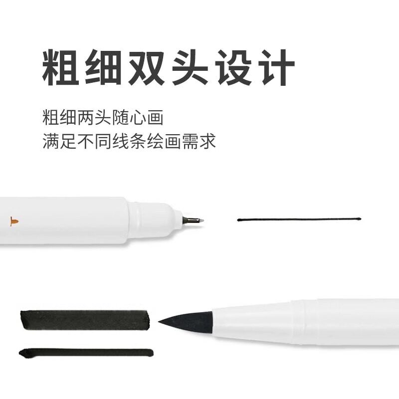 斯塔捷涂双头灰度色阶笔N.307为何成为速写手绘爱好者的必备工具？-软头笔-淘宝好物网
