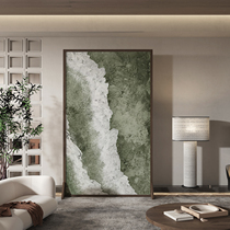 Screen partition living room modern minimalist mobile porch office blocking entrance door art oil painting custom seat screen