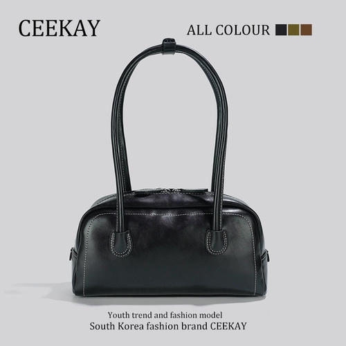 Ceekay, небольшая дизайнерская сумка для путешествий, сумка через плечо, бостонская сумка, изысканный стиль, в корейском стиле