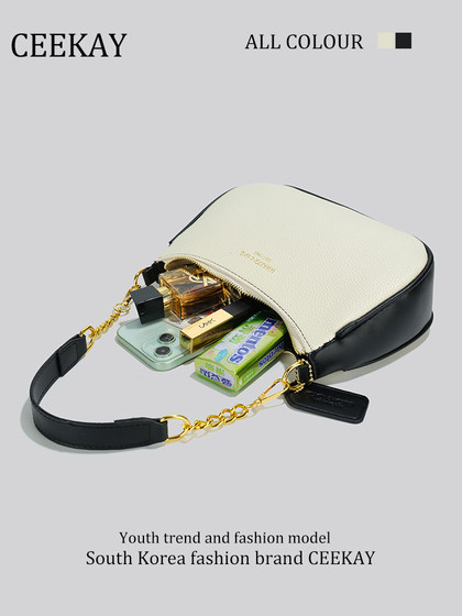 Ceekay Genuine Niche Women's Chain Underarm Bag, High-End Luxury Bag for Women, 2026 New Crossbody Bag