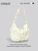 Ceekay Original Authentic Seaside Vacation Tote Underarm Bag Cloud Bag Women's New Pleated Lightweight Bubble Bag