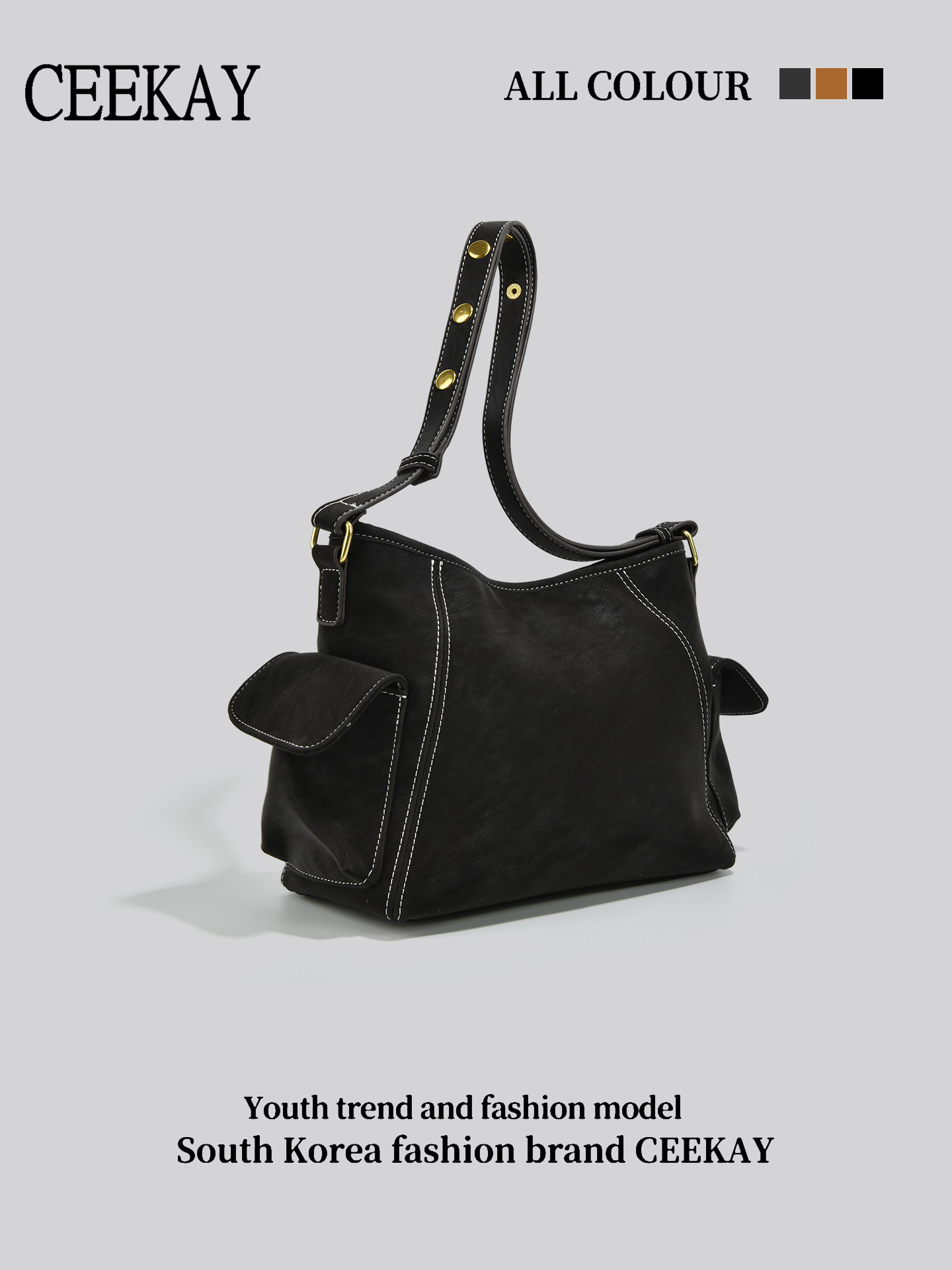 Ceekay Original Design High-End Tote Bag for Women 2025 New Niche Versatile Large-Capacity Commuter Underarm Bag