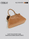 Ceekay Original Simple and Versatile Tote Bag for Women 2026 New Large-Capacity Commuter Handbag with Plush Pendant