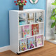 Creative children's desk rotating folding table bookshelf bookcase combination all-in-one writing simple Nordic small apartment student