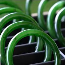 G]FS Jewelry Jasper Red Leather Bracelet (Russian Seventh Material)