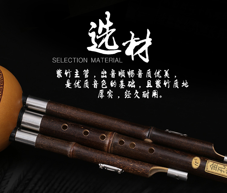 Golden Peacock Cucurbit C C Down B National instrument Natural Zizhu Người mới bắt đầu Học sinh trẻ em Người lớn đàn nguyệt