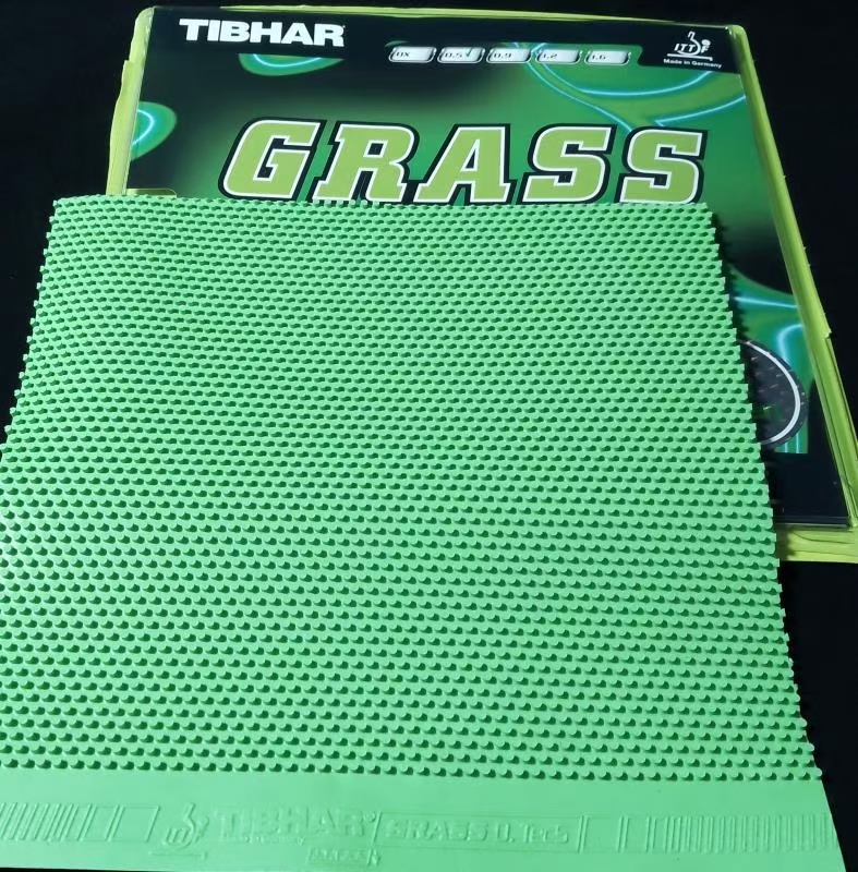 Corgi table tennis] TIBHAR tall and straight myth GRASS grass inner energy long rubber sleeve rubber long rubber table tennis racket rubber