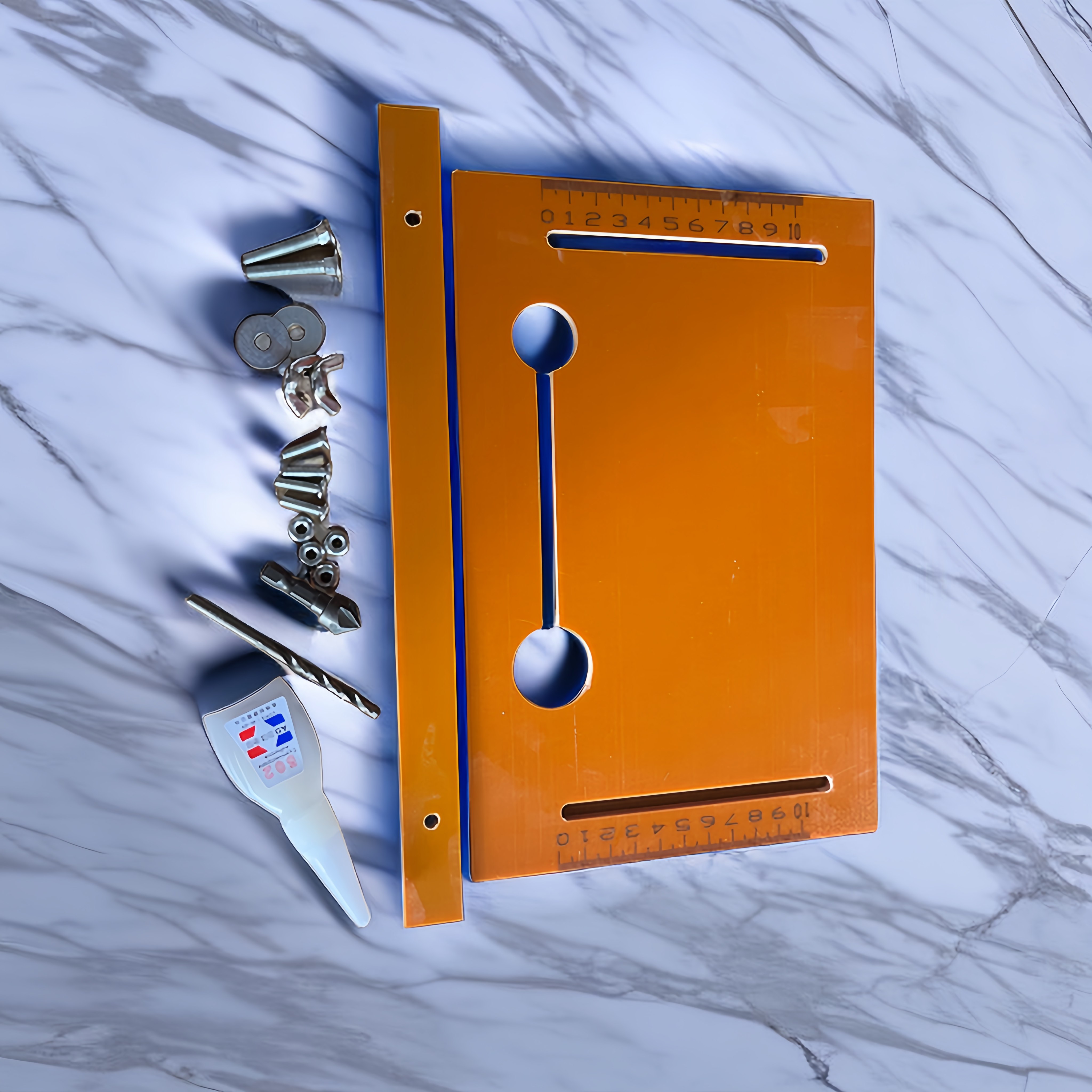 Cutting machine bottom plate Handsaw cutting board Divine Instrumental Cloud Stone Machine Base With Scale Electric Wood Ruler Woodwork Leaning by Mountain-Taobao