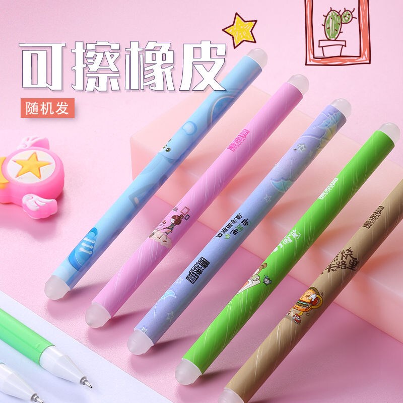 Erasable Pen Eraser Sticks, 10 Pieces, Fast Erasing Eraser, Gel Pen Erasable Pen Eraser, Easy Erasing Magic Eraser