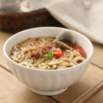 Liangyuan Jingpin food photography French country style vegetarian white ceramic rice bowl Classic retro vertical grain soup bowl