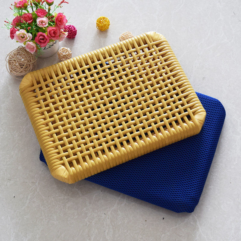 Summer Heat Dissipation Garment Factory Clothing Factory Employees Cushions Summer Students Plastic Chairs Plate Stool Breathable Butt Seat Cushion