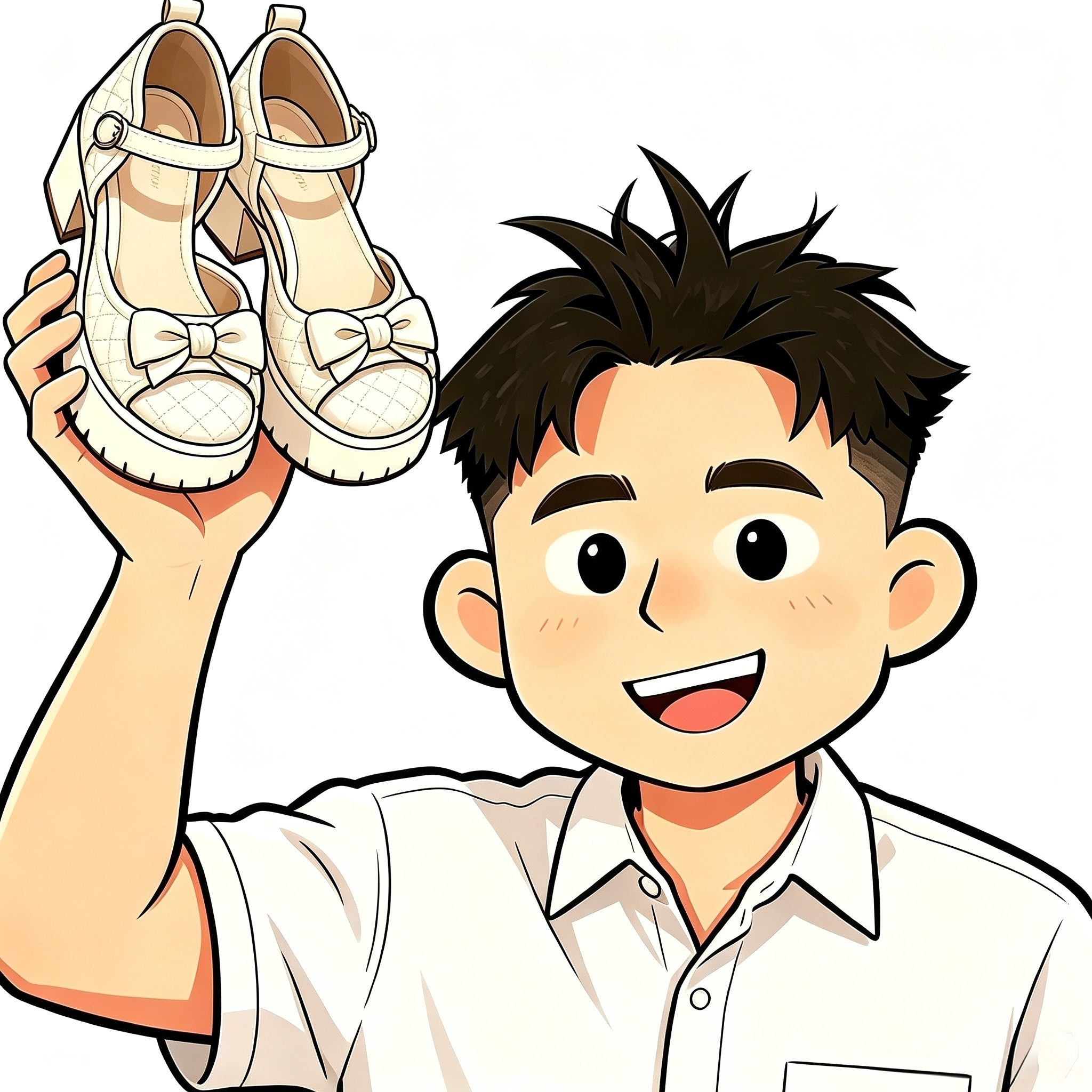云哥哥小个子女鞋的LOGO
