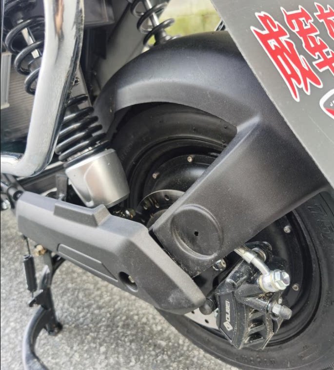 New Japanese Electric Scooter Accessories Complete Set, New National Standard, Rear Mudguard, Splash Guard, Rear Wheel Mudguard