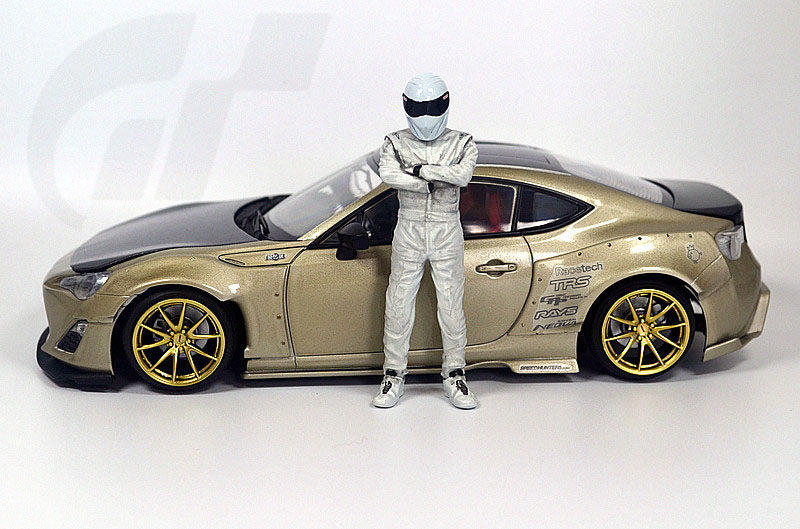 青島社 拼裝車模1 24 火箭兔寬體toyota 86改裝車代工成品