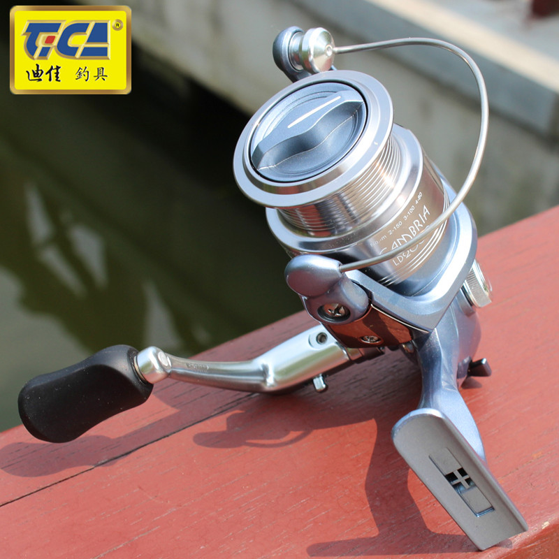 Dijia LD series 10 bearing metal wire cup fishing reel spinning wheel Luya wheel sea fishing wheel far throwing wheel