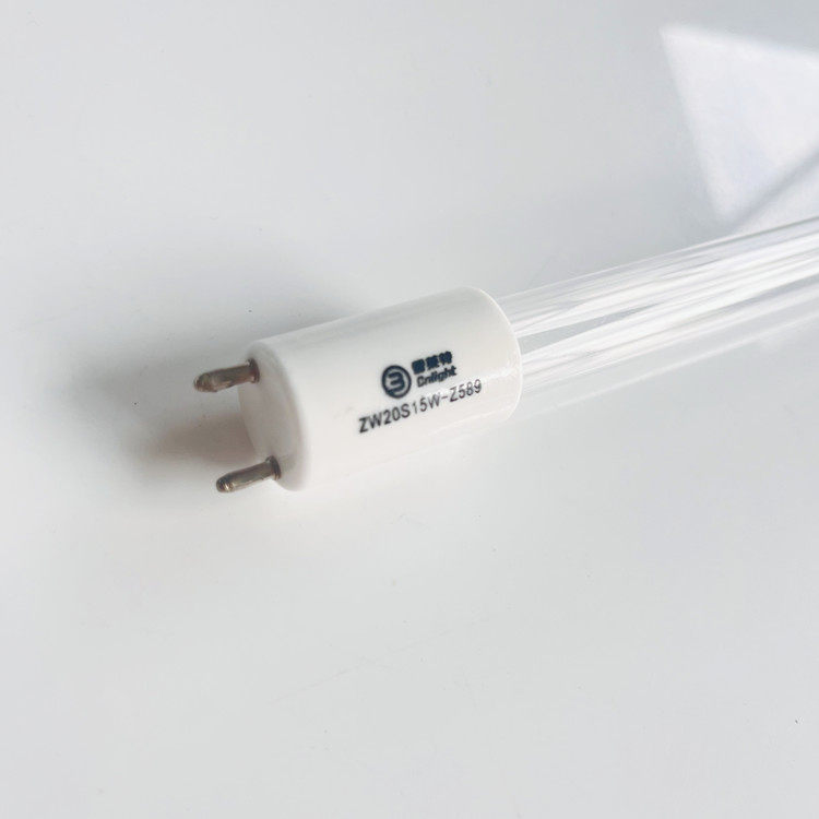 雪莱特实验室用600mm长ZW20S15W-Z589空气和物体表面消毒杀菌灯