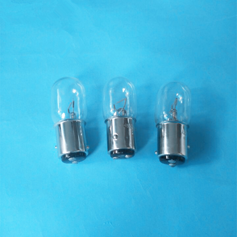 光学仪器灯泡 48V25W 单灯丝BA15D 指示灯泡 高低脚 汽车车灯泡