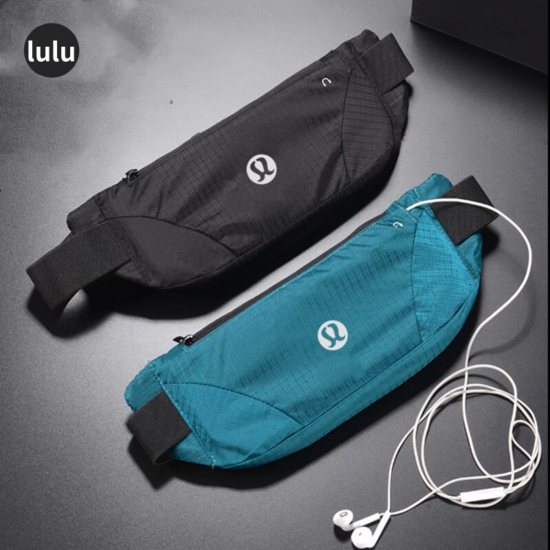 Lulu Sports Running Phone Waist Bag for Men and Women, Marathon Storage Bag, Fitness Equipment, Outdoor Waterproof Small Belt
