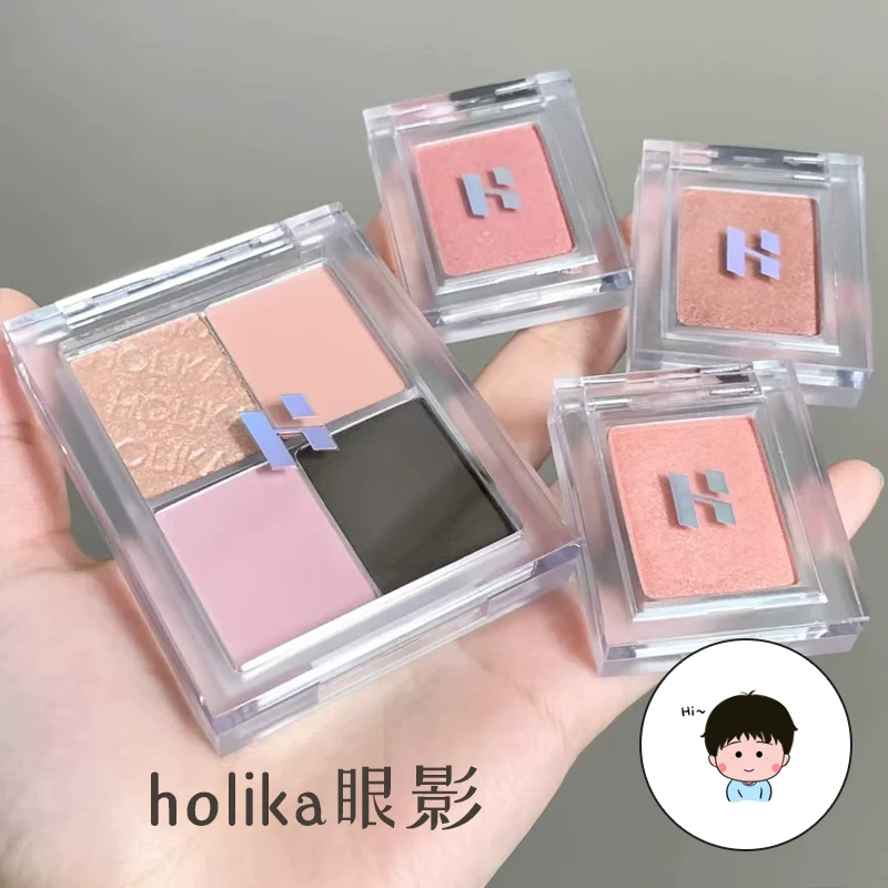 Полный цвет номер!Южная Корея Holika однотонные тени для век жемчужный светлый матовый база цветущий подводка для глаз Pinkid