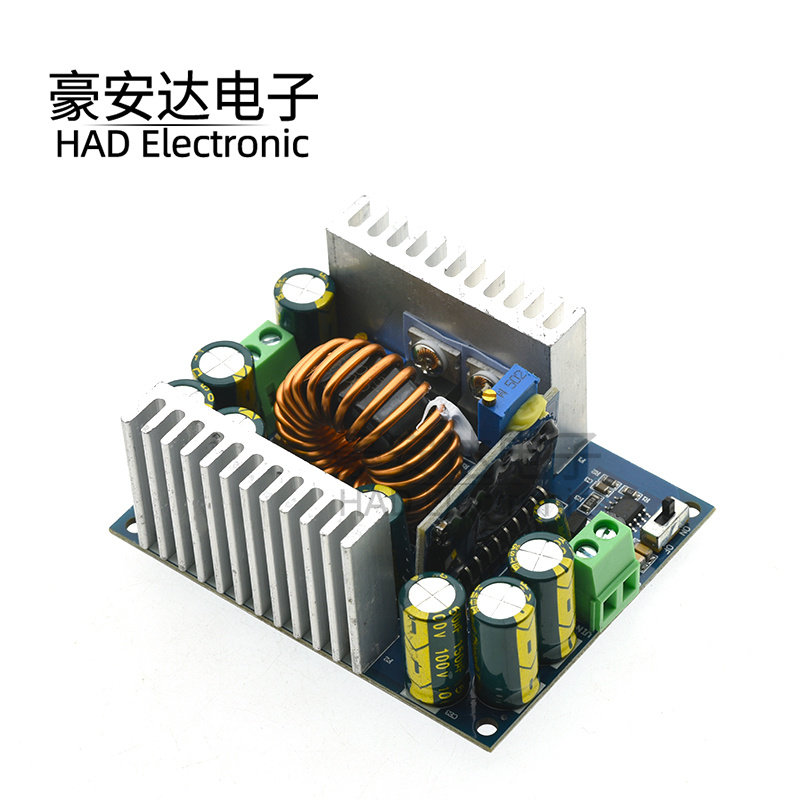 直流降压恒压恒流可调电源模块12-95V转2-90V大功率18A500W转换器