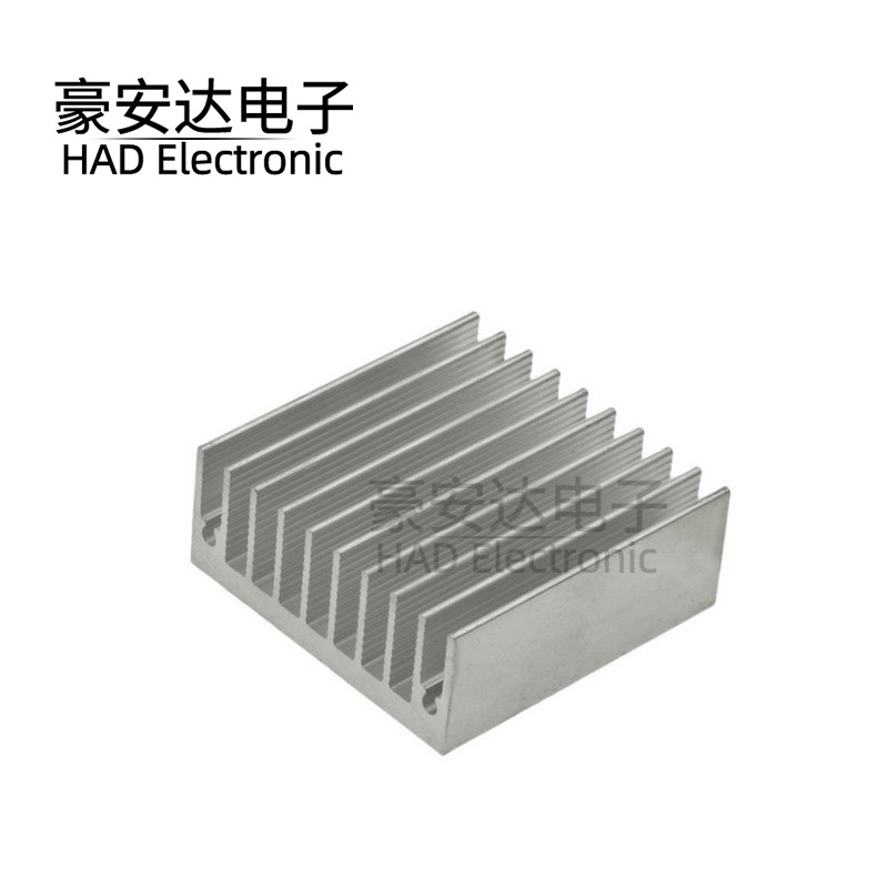 散热片 45*45*18MM （银色）优质散热器 底板厚度4MM