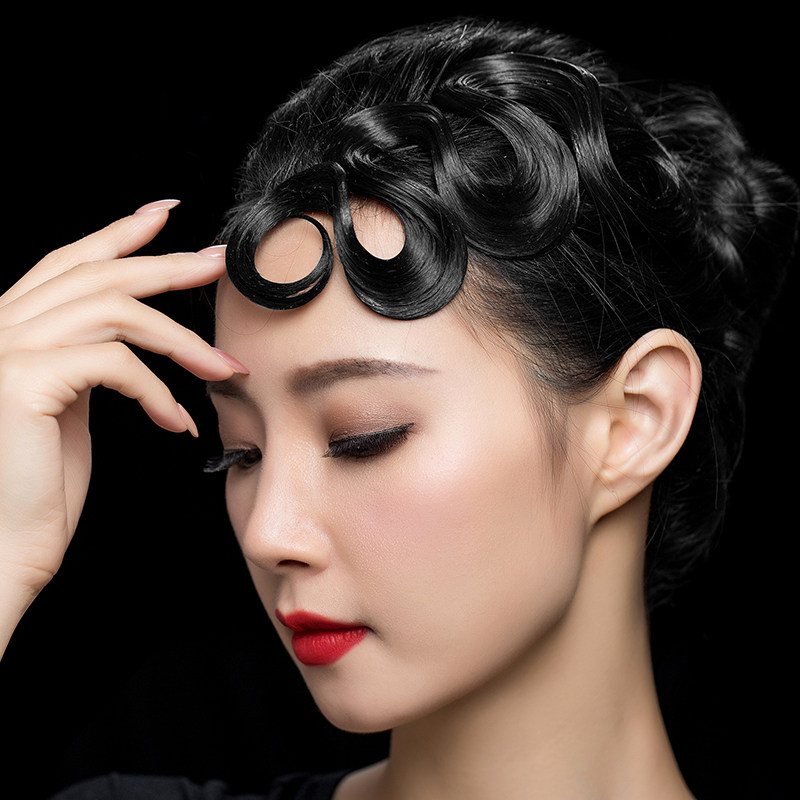 Latin Dance Competition Headdress Blackpool Professional Modern Headdress Adult Dance Performance Hair ksforhair Hair Accessories