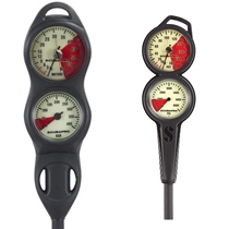 (San Diving Society) SCUBAPRO double meter regulator residual pressure meter diving double meter depth meter triple meter finger