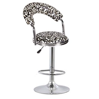 Deep Khaki Leopard Leopard Chair High 80 см высотой модель