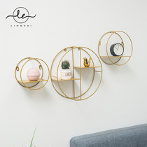 Nordic wall shelf simple ins room dining room dining room wall decoration living room nail shop wall hanging