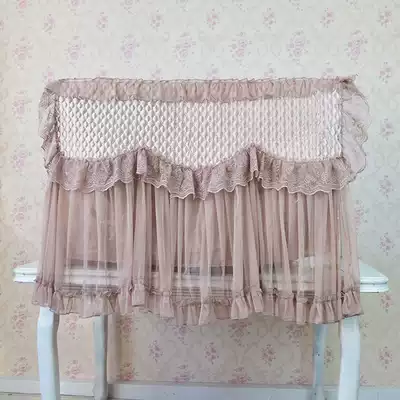 LCD TV set dust cover wall-mounted air-conditioning cover 42 inch 55 inch 60 inch 65 inch European lace cover cloth