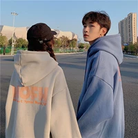 Небольшая парная одежда для влюбленных, дизайнерская брендовая толстовка, осенняя куртка, тренд сезона, изысканный стиль, оверсайз