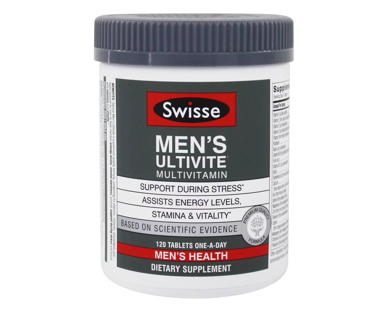 Úc Swisse Men Multiv vitamin 120 Viên nén dành cho người lớn Đa khoáng chất bổ sung sức khỏe đa chiều - Thực phẩm dinh dưỡng trong nước viên uống bổ sung collagen