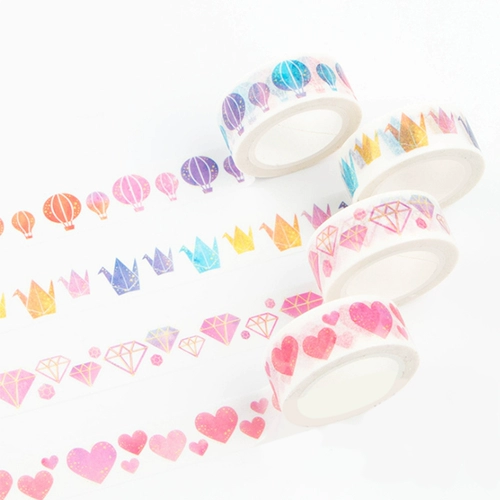 Фотоальбом, японский аксессуар, бумажная лента, акварель, DIY, не оставляет следов, 15мм, 7м