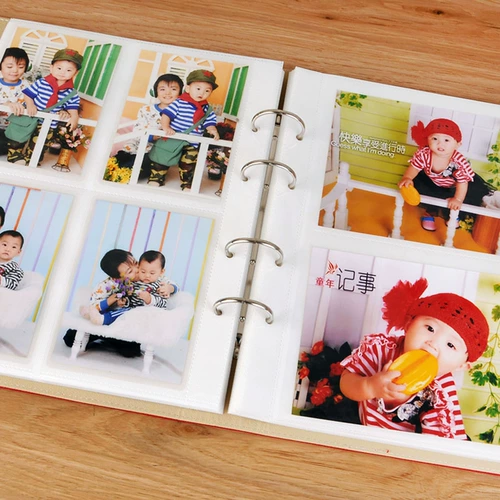 Фотоальбом, ретро вместительная и большая фотография, 6 дюймовый, 5 дюймов, 7 дюймов